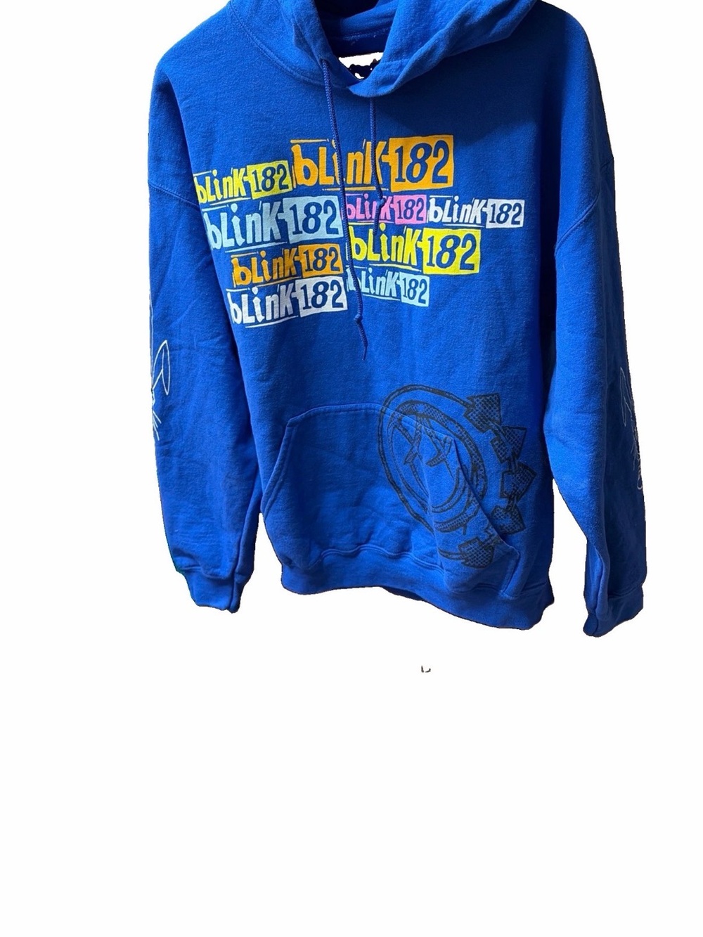 Blink 182 one more Time concert hoodie hooded sweatshirt double sided XL unise